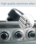 Toyota Tacoma AC Knob Set Of 3 Replacement Buttons for 2005-2015 models, focus on aluminum alloy material.