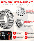 OEM Headset Fork Bearing Kit For Tuttio Soleil01 Electric Bike Replacement, Sealed Dustproof Bearings For Smooth Steering, No Wobble Performance, Ride Ready Reliability On Daily Rides And Rugged Trails.