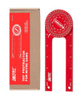 7.3 Inch Aluminum Miter Saw Protractor Angle Finder Tool with Sick Accuracy for Cutting Crisp Crown Molding Baseboard and Trim Corners