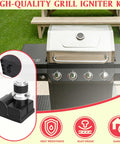 Six Outlet Tact Push Button Igniter Kit For Four Five And Six Burner Grills Replacement Parts Fits 720 0888S outdoor view