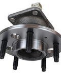 Rear Wheel Bearing Hub Assembly 512150 With ABS, 5 Lug, FWD, visible from side, highlighting lug pattern and ABS feature