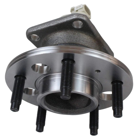 Rear Wheel Bearing Hub Assembly 512150 With ABS, 5 Lug, FWD, visible from side, highlighting lug pattern and ABS feature