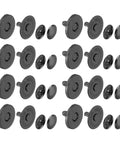 14mm Magnetic Snaps Button Dope 20 Sets Fabric Base Components And Cap Kit For Clothes Bags Leather DIY Purses Wallets