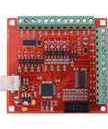 4 Axis CNC Motion Controller Board For Stepper Or Servo Motors 100KHz High Speed USB Drive Controller With Emergency Input Limit Switch And Probe Tool