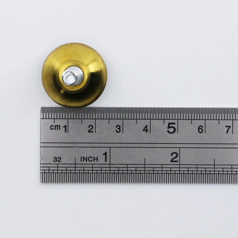 Heavy Duty M6 Screw On Furniture Levelers And Table Leg Extenders Top Shelf Adjustable Riser Feet with measuring ruler for size reference.