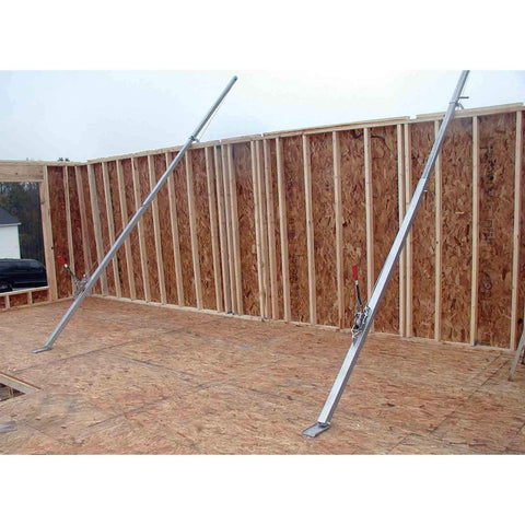 Pair of Tranzporter Wall Jacks, 16 ft, metal support braces for wall framing.