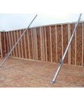 TranzSporter wall jacks, 2-pack, steel adjustable braces for wall framing, 20 ft total length