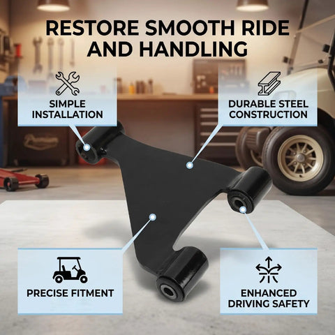 Golf Cart Front A Arm Assembly For EZGO RXV 2008 Up Gas And Electric Models Replacement Front Suspension Control Arm