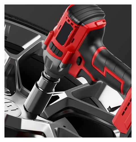 Cordless Brushless Impact Wrench High Torque Electric Power Tool For Scaffold Woodworking And Car Repair, lightweight tool fastening lug nuts.