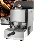 Prograde Hot Air Coffee Roaster Machine For Home Or Cafe Counter With Three Roast Profiles, stainless steel design and control panel.