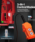 3 In 1 Electric Hoist Winch 1100lbs With 40ft Lift Height For Towing, controls featuring manual and remote modes