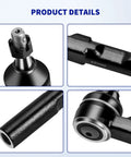 Front Tie Rod End Kit For Silverado 1500 And Sierra 1500 1999 2006 Fits 2WD Rack Steering Includes 4 Inner Outer Tie Rod Ends With Boots EV370 ES3492 6 Pc Ready To Roll For Rack Steering And Suspension Repair product close-up