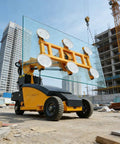 Bulletproof Mobile Glass Vacuum Lifter For Snappy Large Panel Handling And No Worries Installation On Any Busy Construction Or Manufacturing Jobsite Day In Day Out with a glass panel.