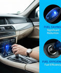 2026 Upgraded FuelSync Gas Saver Plug And Play Fuel Efficiency Booster installed in car console glowing blue