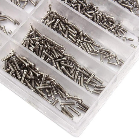 Top Shelf Stainless Steel Watch Repair Tool Kit Features One Thousand Micro Eyeglass And Clock Back Screws for quick adjustments.