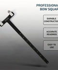 Bow Square TSquare Archery Tool For Quick Setup Nock Pliers Nocking Point Set And 6 Brass Nocks Pro Grade Precision Kit