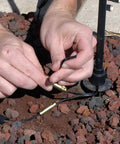 Installing Ace Wire Connector With Fast Curing Heat Shrink, Weatherproof Brass Lug in low voltage landscape lighting
