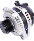 Alternator For Honda Odyssey 2011 2013 And Pilot 2012 2015 3.5L V6 Replacement Beefed Up High Output ready to install, front view