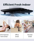 Quiet 110 CFM Bathroom Exhaust Fan With 1.0 Sone, 5.9 Inch Duct, shown in square wall mount for efficient ventilation