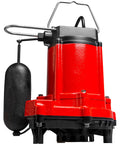 One Third HP Submersible Sump Pump With Snap Action Float Switch, 115 Volt, Cast Iron Body, 3420 GPH, Ideal For Basements And Light Effluent