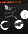 Top Shelf Cooling System Kit With Heavy Duty Water Pump Seals And Precision Thermostat For Audi A4 A5 Quattro Q5 V6 engine components layout.