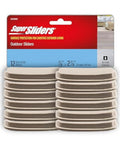 Package of Adhesive Self Stick Furniture Sliders For Carpet And Outdoor Surfaces Move Chairs And Tables With No Sweat