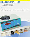 Automatic Seed Counting Machine With Microcomputer Control And LED Display, machine with seed samples and control panel visible.