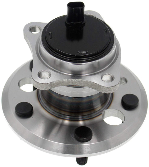 Rear Passenger Side Wheel Bearing And Hub Assembly For Select Lexus And Toyota Models, front view with precision fit