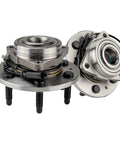 Front Wheel Bearing And Hub Assembly Six Lug With ABS For 2007-2014 Chevy Silverado 1500 Tahoe Suburban GMC Sierra Yukon Yukon XL 1500