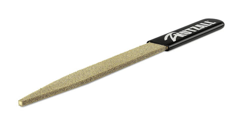 No Hassle 8 Inch Warding Hand Rasp For Woodworking And Carpentry with a tungsten carbide blade and soft grip handle.