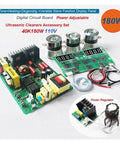 High Power 40KHz 180W Ultrasonic Cleaner PCB Assembly With Transducer For Car Washer And Industrial Cleaning Systems 220V Durable Parts Cleaning Kit
