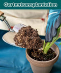 Oversized Garden Trowel With Sharp Stainless Steel Blade And Wood Handle For Transplanting Roots Digging And Potting In Indoor Or Outdoor Gardens A Rugged Rust Resistant Workhorse That Keeps Its Edge