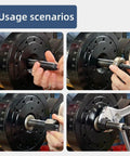 Harmonic Balancer Installation Tool Kit For Chevy SBC And BBC Engines With threaded rod nut washer and thrust bearing usage