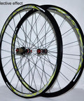 700C Road Wheelset With Front 100mm And Rear 130mm Quick Release Hubs 30mm Deep Aluminum Rim Carbon Blend Build Sealed Bearings