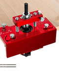 Metal Concealed Hinge Jig With Built In Screw Hole Guide For Precise 35mm Cabinet Door Hinge Drilling And Wider Offset From 2 To 8mm