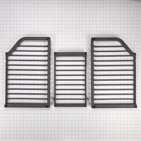 36 Inch Cooktop Grate Kit For 5 Burners 3 Piece Cast Iron Replacement Grates W10594443 Compatible Fits 36 Inch Stovetops
