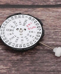 Three Hands Quartz Movement With Date Display Replacement For Watch Repairs And Watchmakers Dual Calendar Pro
