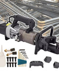Heavy Duty Electric Hydraulic Rebar Bender With Quick Straightening Module 1200W Motor for steel rod bending and straightening tools.