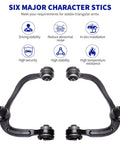 Two Piece Front Upper Control Arm With Ball Joints Suspension Kit For 2007 To 2022 Ford Expedition And 2005 To 2020 Ford F 150