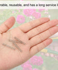 DIY Ready Handy Compression Spring Set 0.4mm Wire Diameter 4mm Outer Diameter 25mm Length 10 Pack 304 Stainless Steel Small Extension Springs in hand