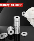 Deadly Precise And Rock Solid 36 Piece Steel Spacer Block Set With Badass Plus Zero Point Zero Zero Zero One Inch Calibration For Real Mechanics Sorting Tight Tolerance Jobs, featuring high precision steel shim blocks.