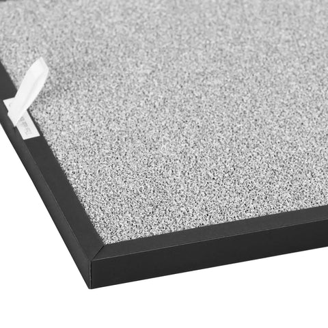 Close-up of Replacement Filter For Air Purifier 4 In 2 Main Filter Activated Carbon And Cold Catalyst Two Pack Kit corner detail