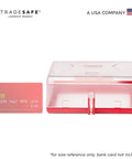 No Nonsense Emergency Stop Button Lockout Cover For Industrial Safety Transparent Rectangular Push Button Guard XL with card