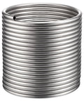 Wort chiller coil, 1/2 in x 50 ft, 304 stainless steel immersion chiller for beer brewing