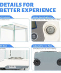 Details of Hyper Accurate 0.0001g Analytical Balance With LCD Display 18 Units USB RS232 Interface