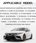 Radiator Cap Replacement For Toyota And Lexus Cars Plug And Play Fit OEM Style 16401 31520 1640131520 Fits Camry and more