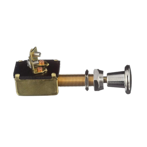 Built Tough Heavy Duty 2 Position Push Pull On Off Switch For Marine Lights Bilge Pumps Blowers And Baitwell Pumps Chrome Knob