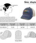 Means Everyone Everyday Trucker Hat For Men And Women Unisex Cotton Cap With Breathable Six Air Holes size chart guide