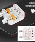 Beefy Dovetail Clamp With Dual Brass Screws For Mounting Finderscopes And Guidescopes On Telescopes, Aluminum Dovetail Plate With Heavy Load Capacity