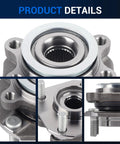 Front Wheel Bearing And Hub Assembly For Nissan Sentra 2L 2007 2008 2009 2010 2011 2012 Fits Front Left And Right 4 Lugs Non ABS